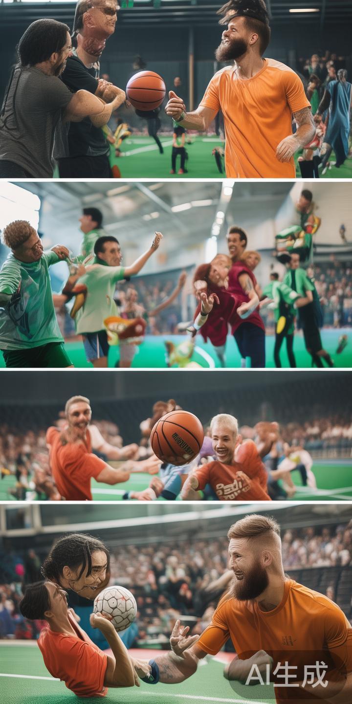 多样的体育活动促使团队成员在不同场景下合作，增强彼